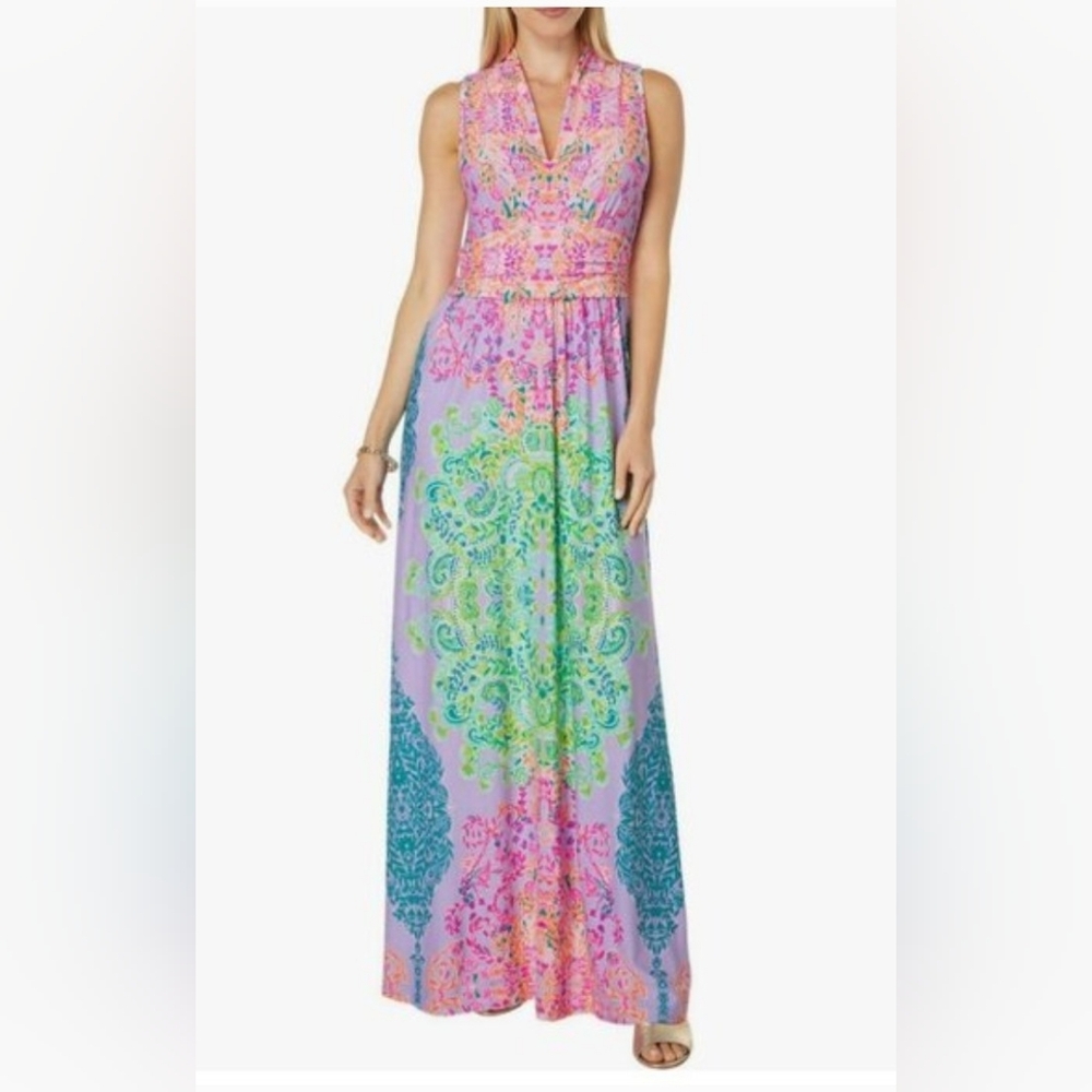 Lilly Pulitzer NWT XL Sunshine Vibes Engineer   Maxie Dress - Picture 3 of 6